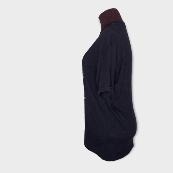 Unisex Graphic T-shirt " I Do My Own Stunts" Heather Gray/Black, Size Large. - Picture 4 of 10